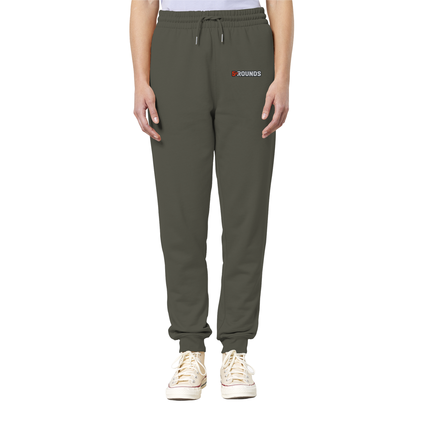 5 ROUNDS Logo Stick - Organic Jogger Pants