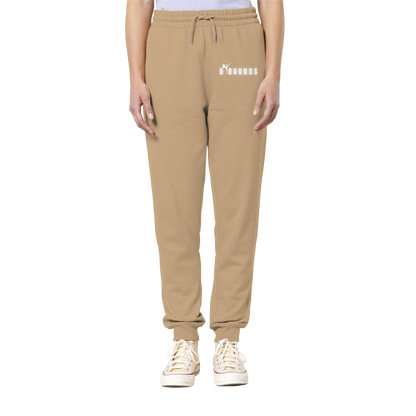 5 ROUNDS Logo Weis  - Organic Jogger Pants