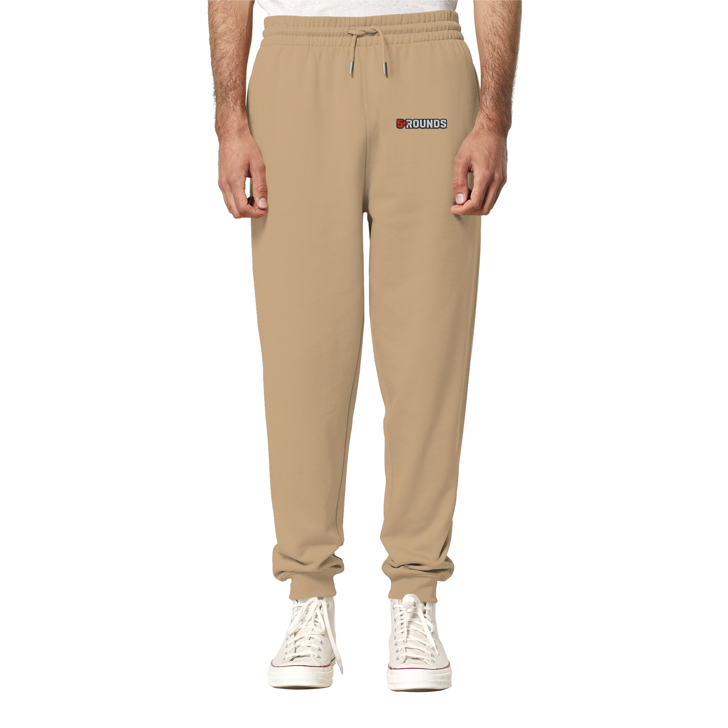 5 ROUNDS Logo Stick - Organic Jogger Pants