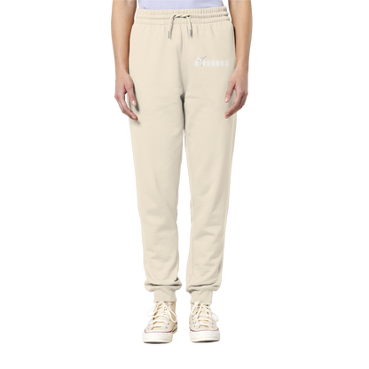 5 ROUNDS Logo Weis  - Organic Jogger Pants
