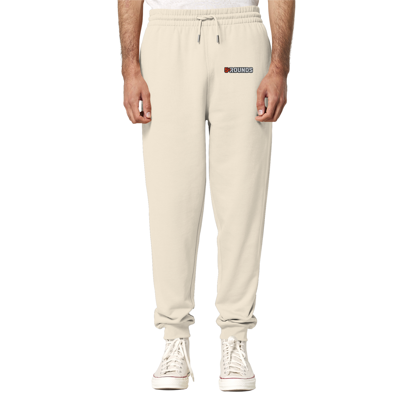 5 ROUNDS Logo Stick - Organic Jogger Pants