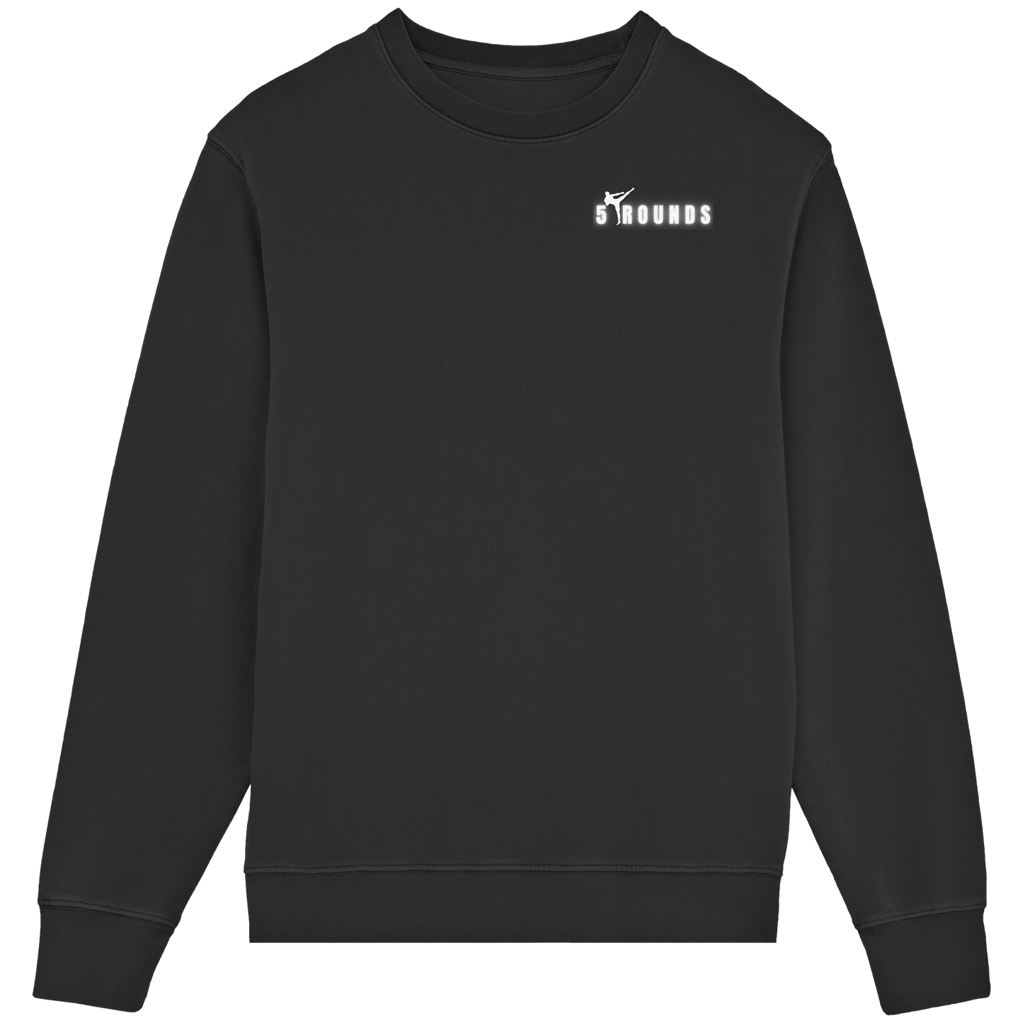 5 ROUNDS Organic Lightweight Sweatshirt – Premium Bio-Sweatshirt