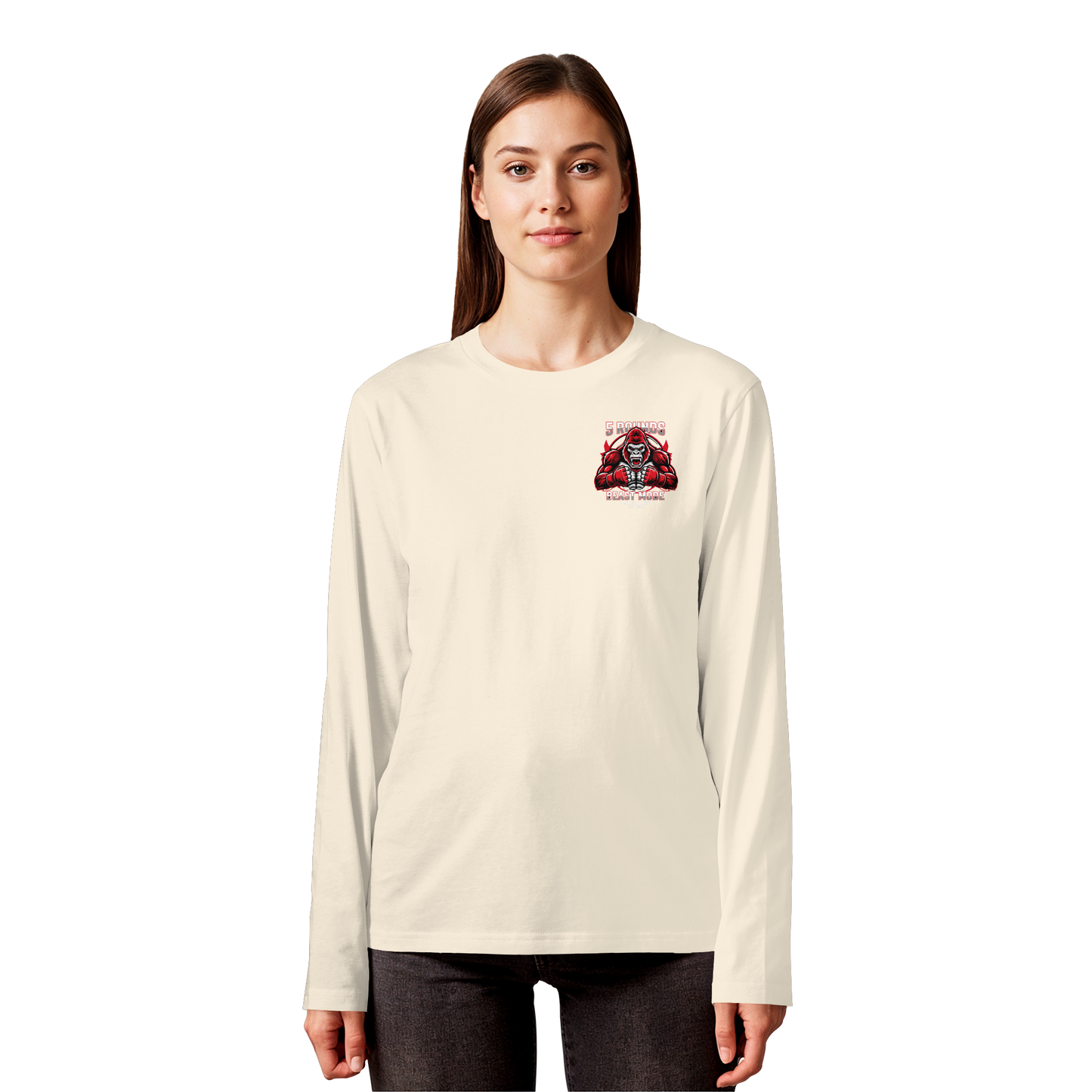 5 ROUNDS BEAST MODE Gorilla Organic Longsleeve