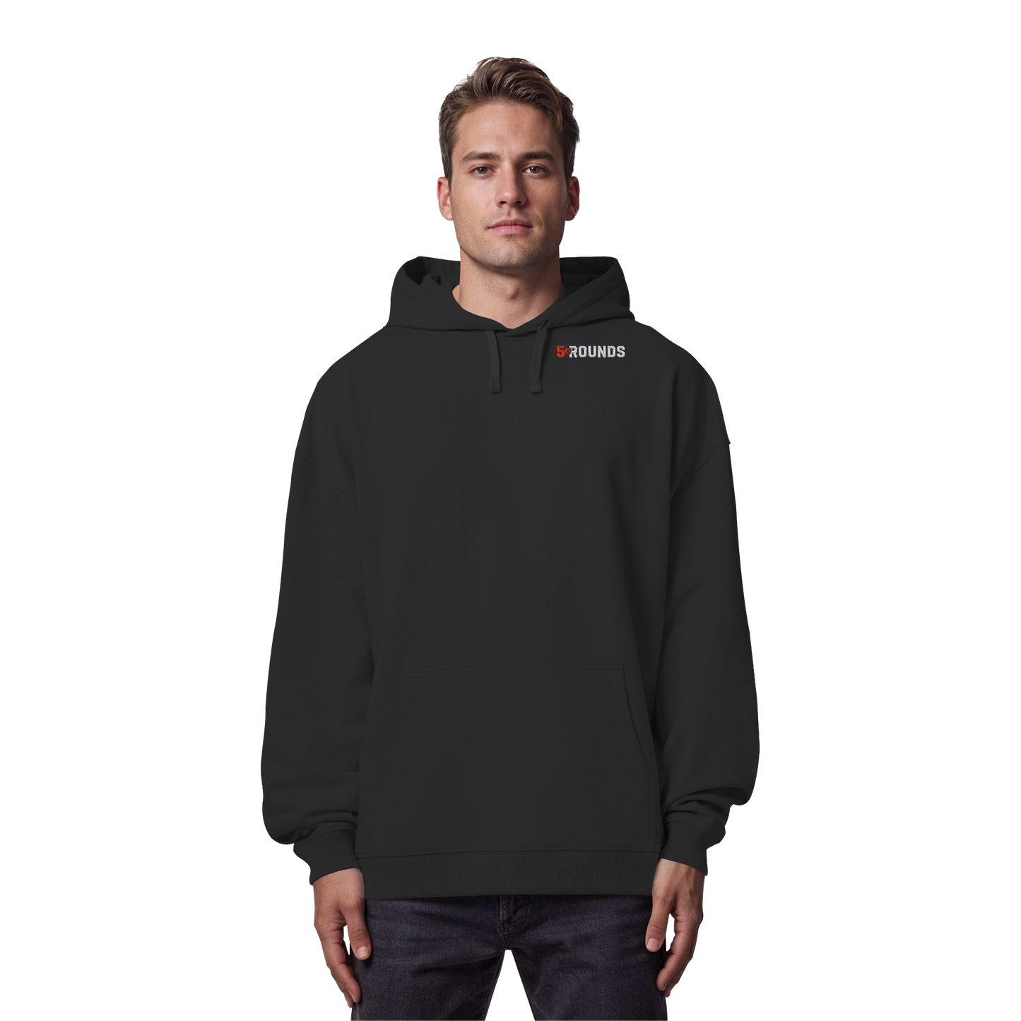5 ROUNDS Logo Oversize Hoodie – Stick