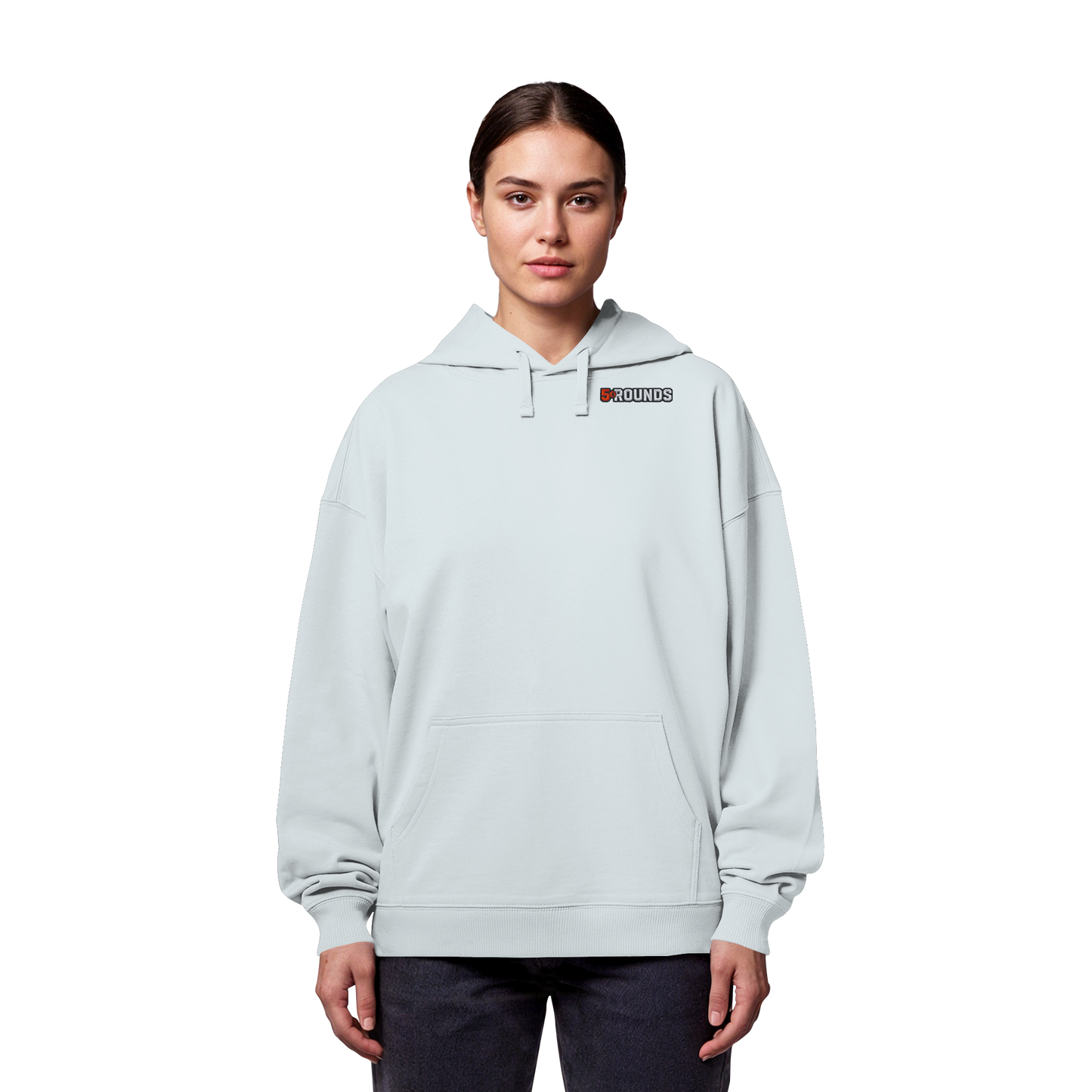 5 ROUNDS Logo Oversize Hoodie – Stick