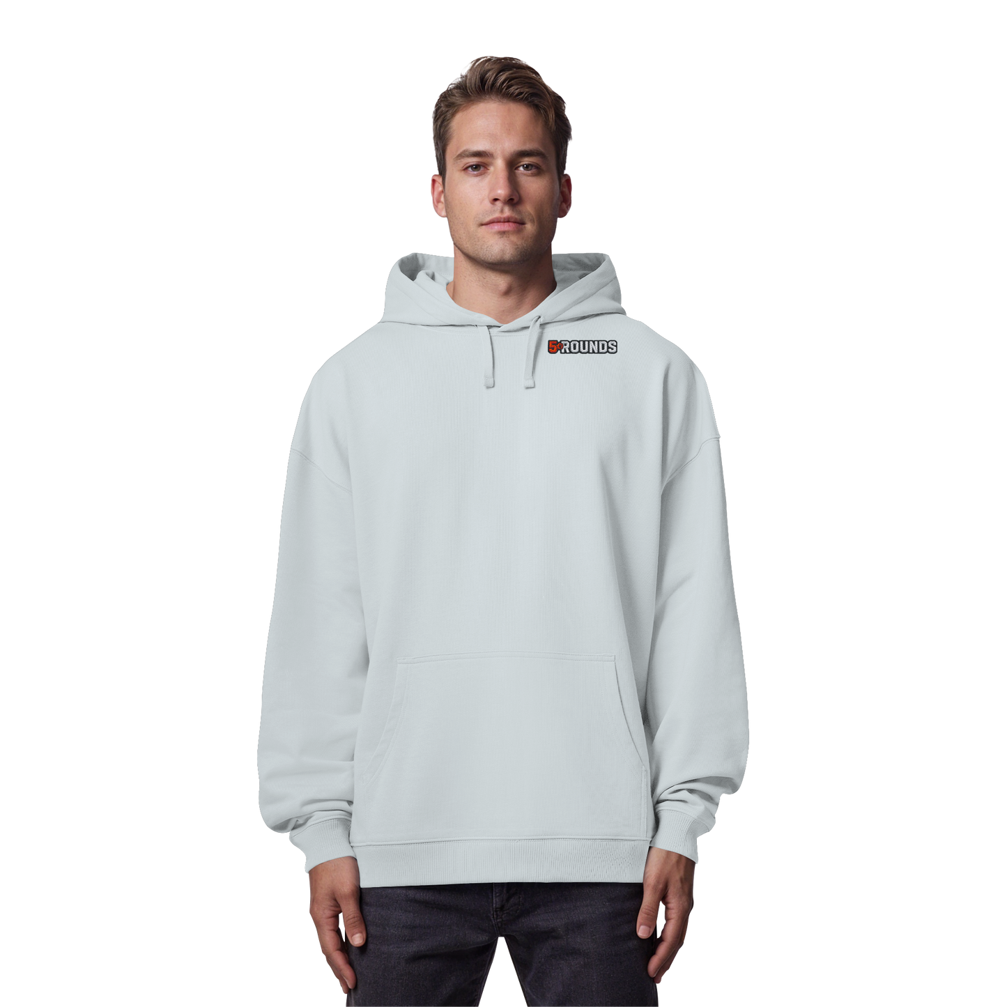 5 ROUNDS Logo Oversize Hoodie – Stick