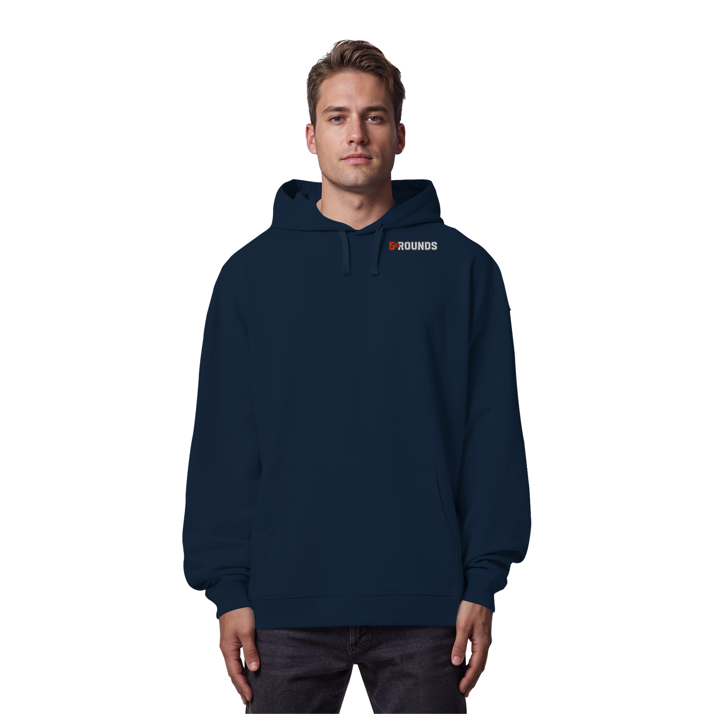 5 ROUNDS Logo Oversize Hoodie – Stick