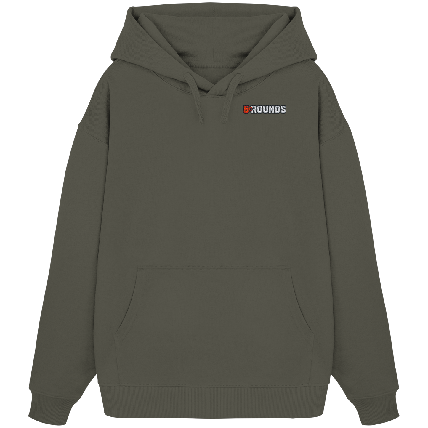 5 ROUNDS Logo Oversize Hoodie – Stick