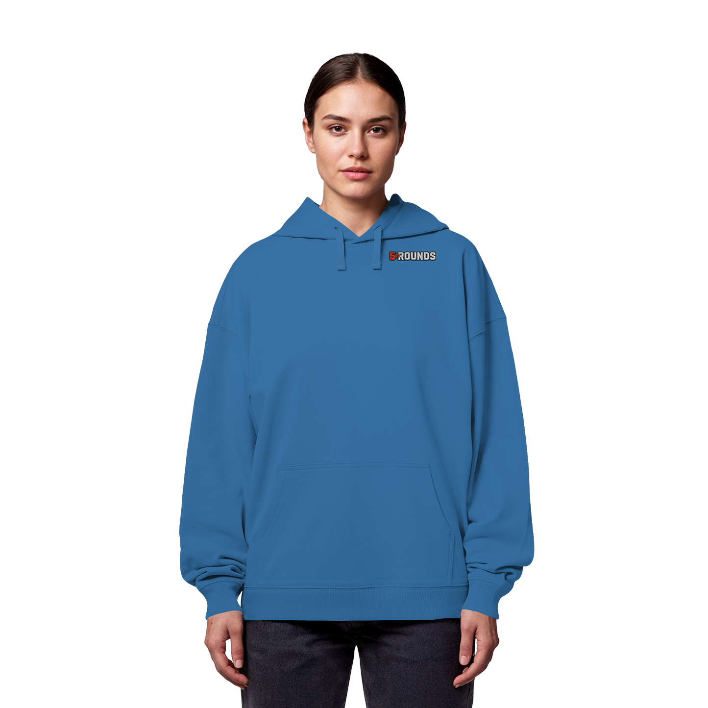 5 ROUNDS Logo Oversize Hoodie – Stick