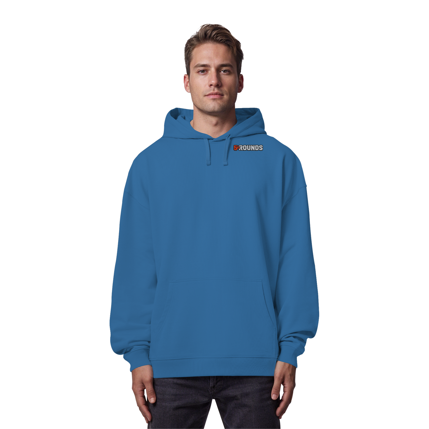 5 ROUNDS Logo Oversize Hoodie – Stick