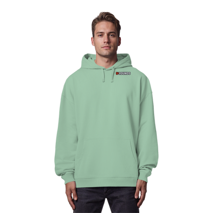 5 ROUNDS Logo Oversize Hoodie – Stick