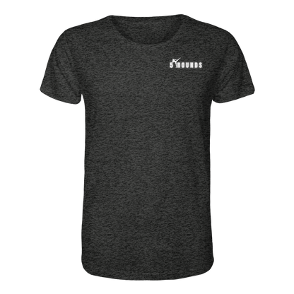 5 ROUNDS Logo Weis  - Organic Shirt