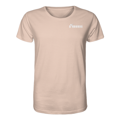 5 ROUNDS Logo Weis  - Organic Shirt