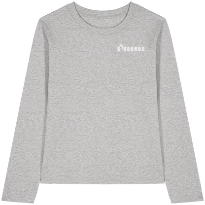 5 ROUNDS Womens Organic Longsleeve T-Shirt – Premium Bio-Langarmshirt