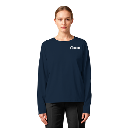 5 ROUNDS Womens Organic Longsleeve T-Shirt – Premium Bio-Langarmshirt