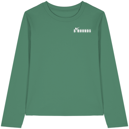 5 ROUNDS Womens Organic Longsleeve T-Shirt – Premium Bio-Langarmshirt