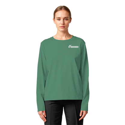 5 ROUNDS Womens Organic Longsleeve T-Shirt – Premium Bio-Langarmshirt