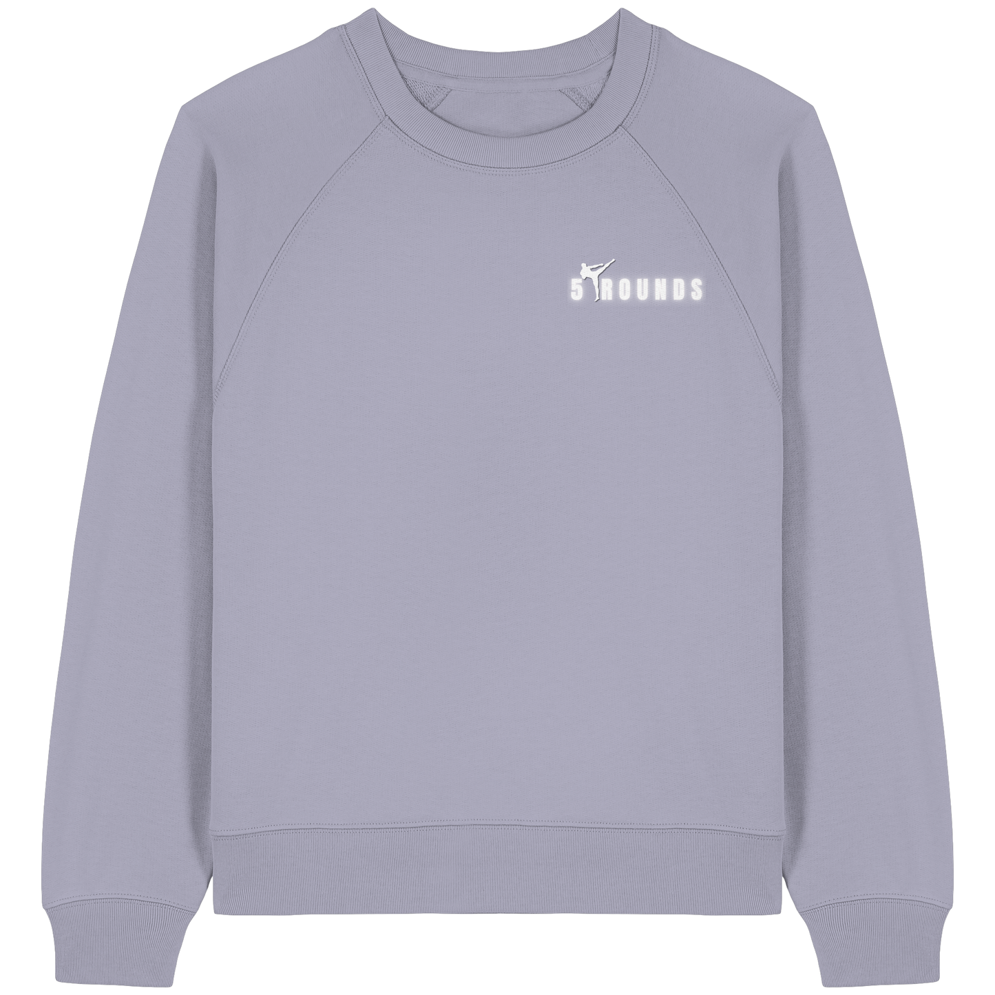5 ROUNDS Womens Organic Raglan Sweatshirt – Premium Bio-Sweatshirt