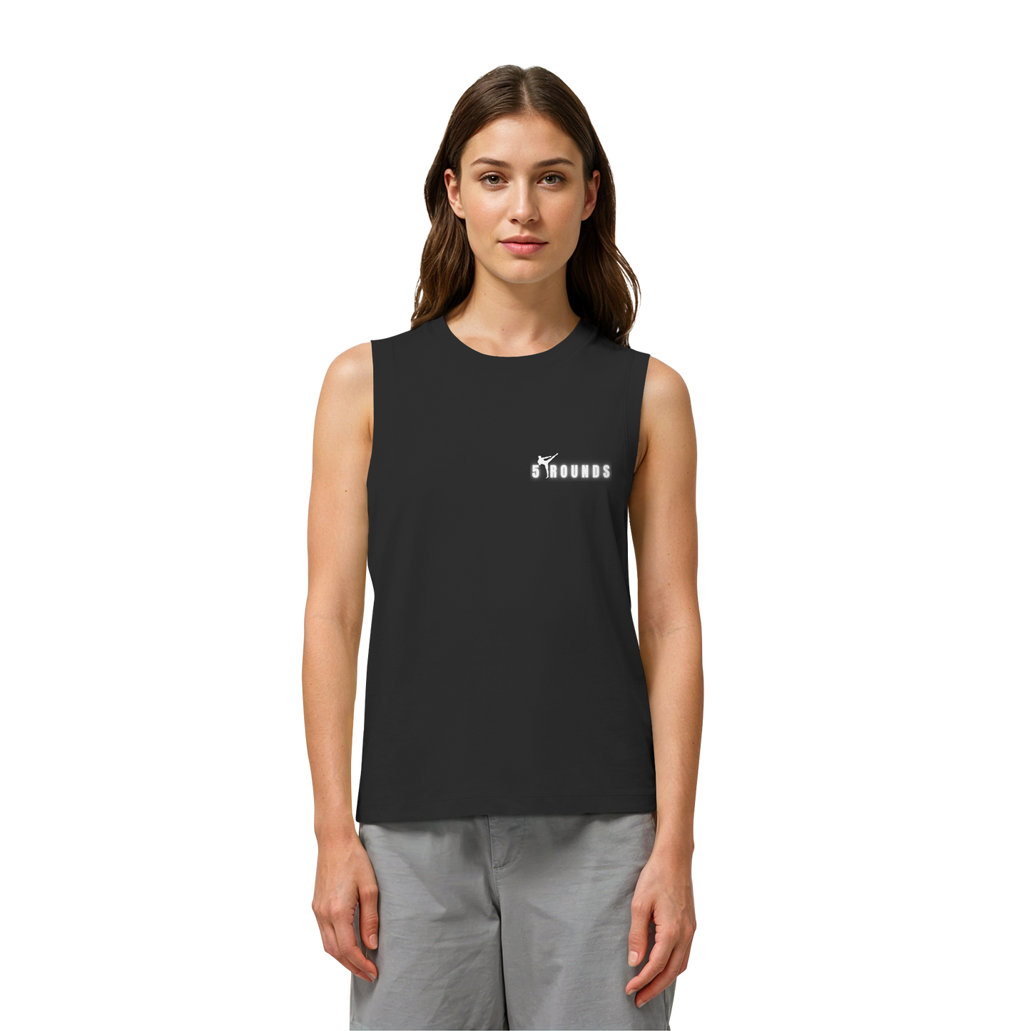 5 ROUNDS Womens Organic Tank Top – Premium Bio-Tank-Top