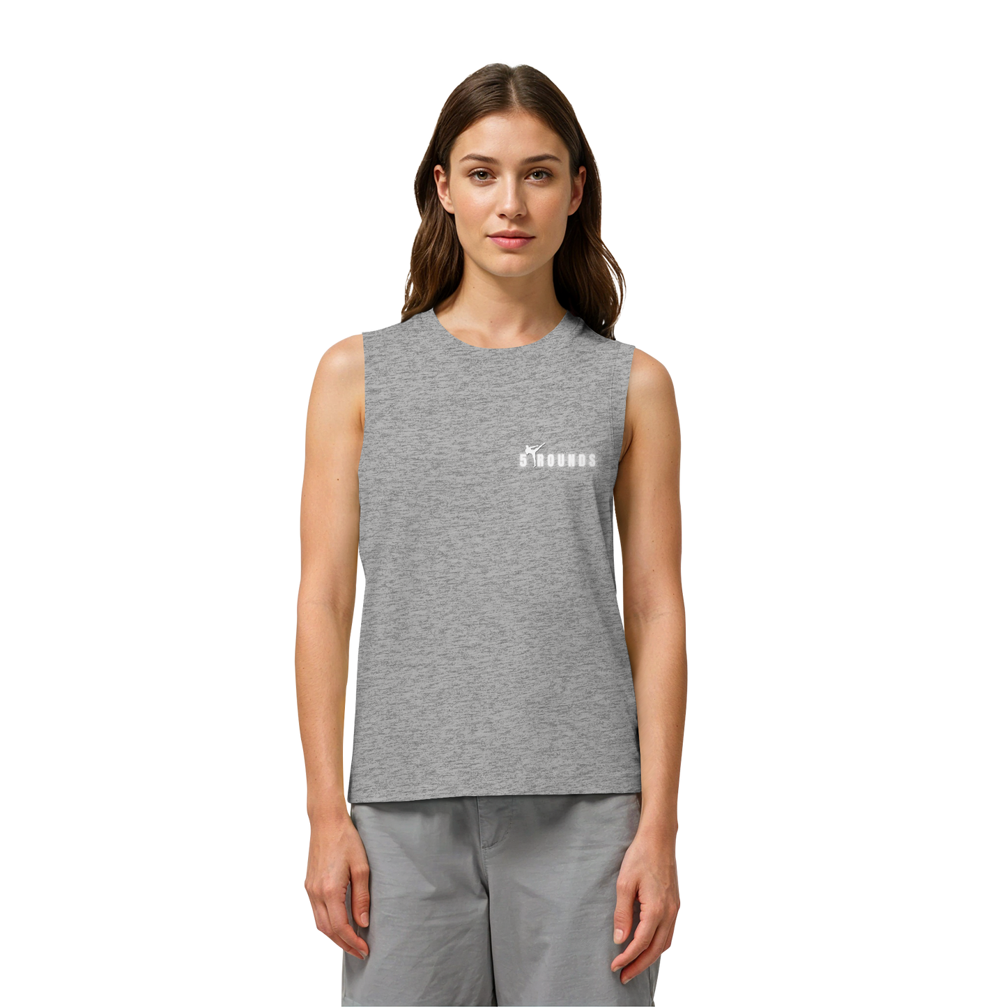 5 ROUNDS Womens Organic Tank Top – Premium Bio-Tank-Top